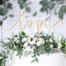 Cake Topper - love - Holz